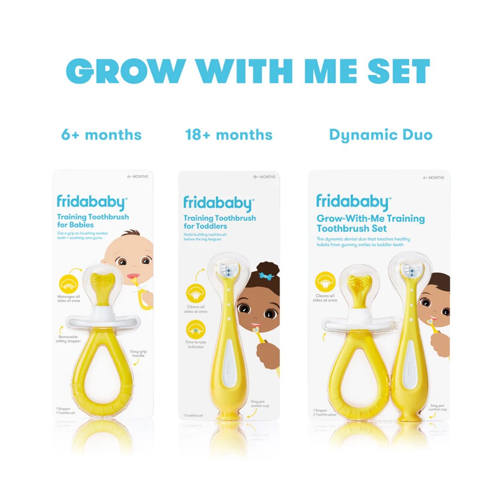 Fridababy - Triple-Angle Toothhugger Training Toothbrush - Toddler Care