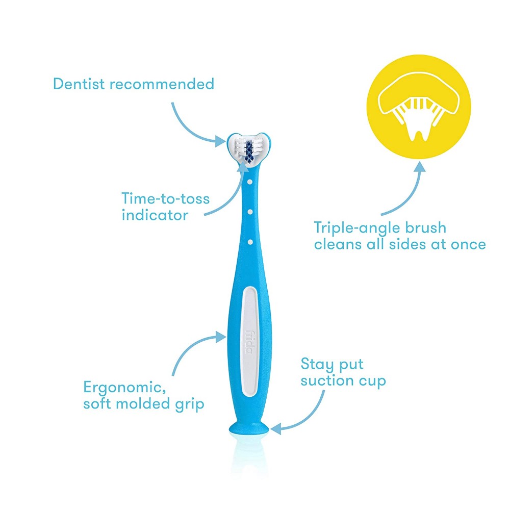 Fridababy - Triple-Angle Toothhugger Training Toothbrush - Toddler Care