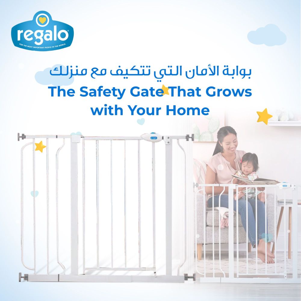 Regalo - Extra Wide Walk Through Gate 98cm 