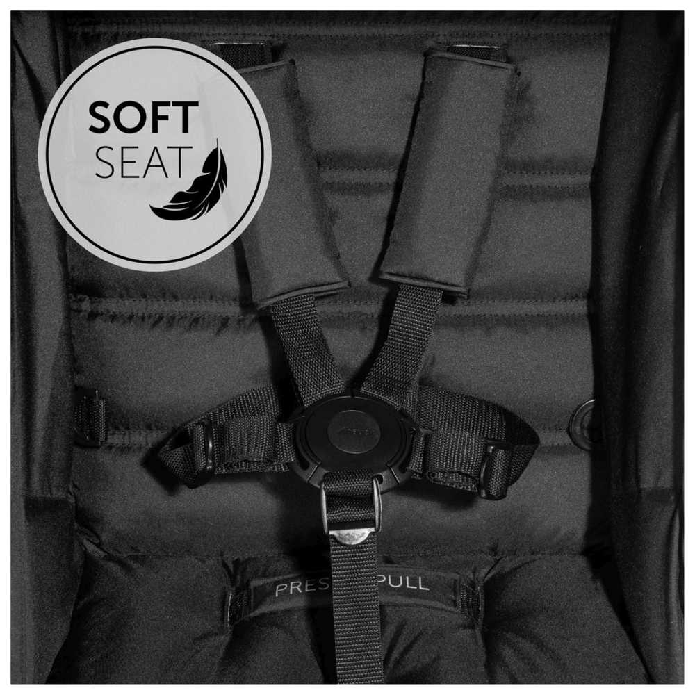 Hauck - Rapid 4 Standard Stroller - Petrol