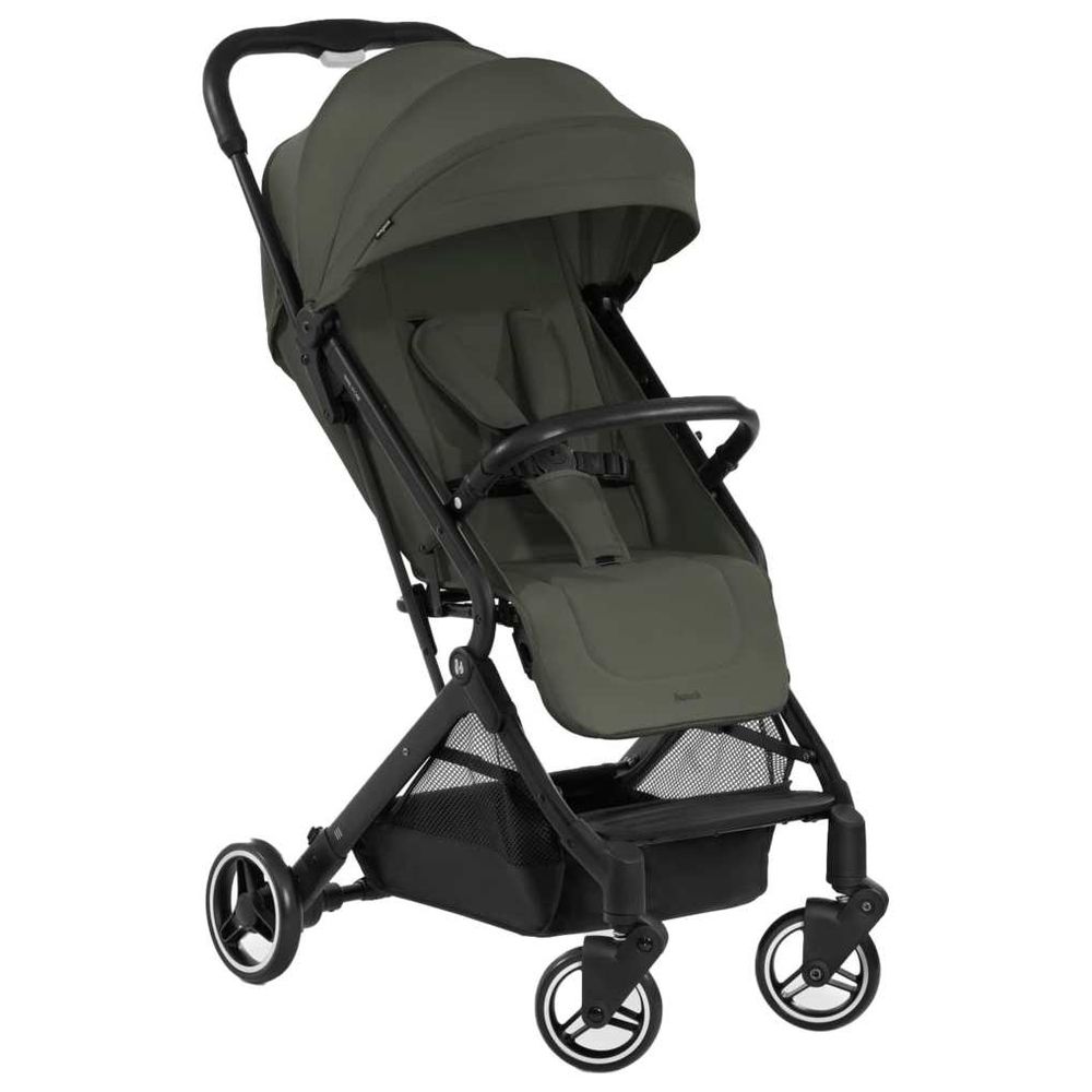 Hauck Compact Travel N Care Foldable Buggy Stroller - Dark Olive