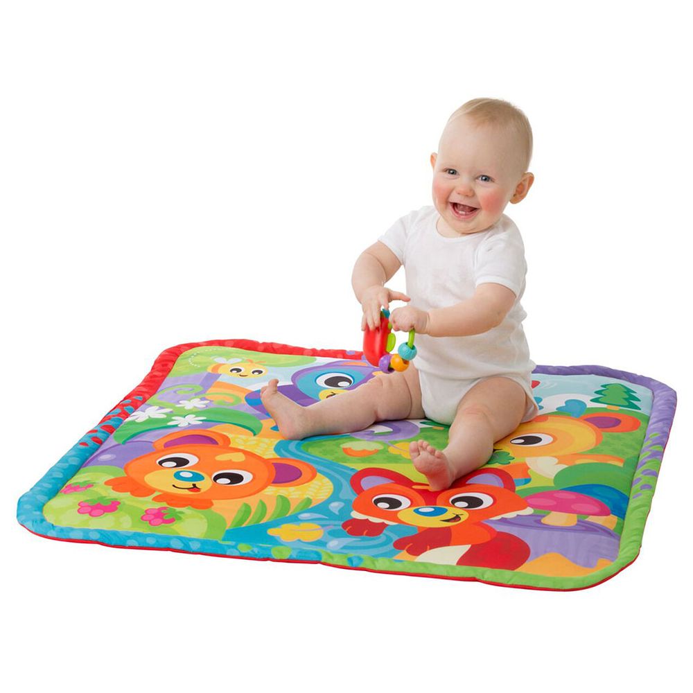 Playgro Woodlands Music & Lights Projector Gym