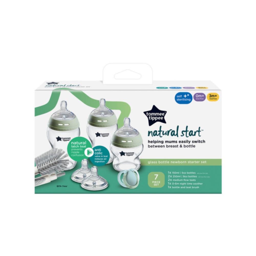 Tommee Tippee - Glass Newborn Set Self-Sterilizing