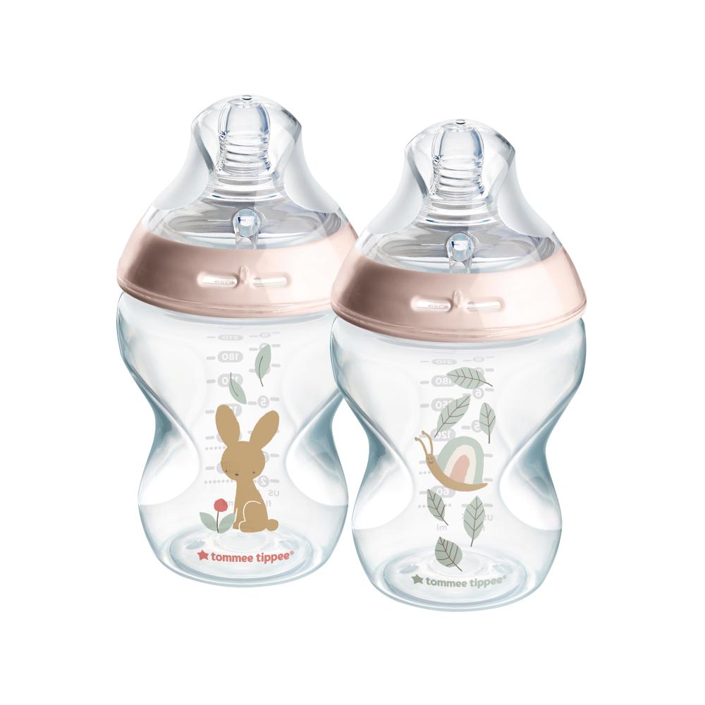 Tommee Tippee - Bottles Pond Sterilizing - Pack of 2 - 260ml