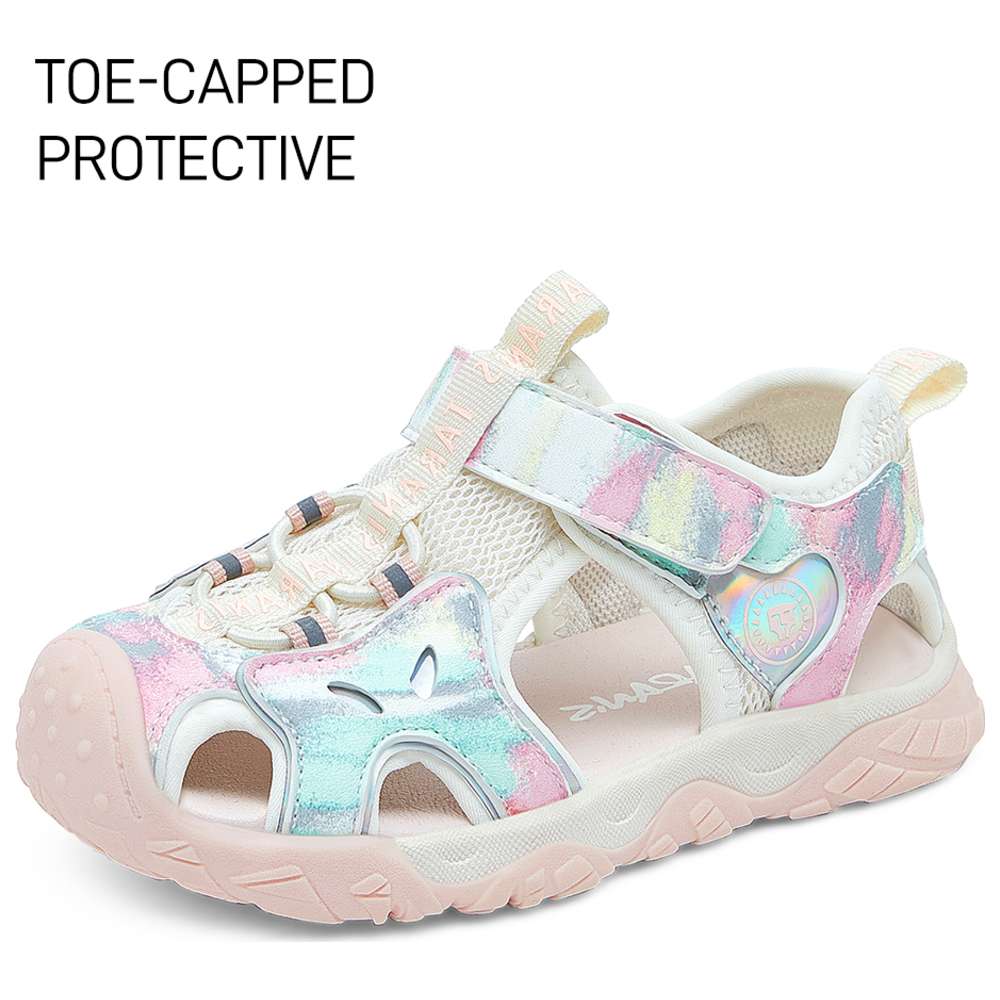 Taranis Girl's Synthetic Leather & Rubber Sandals