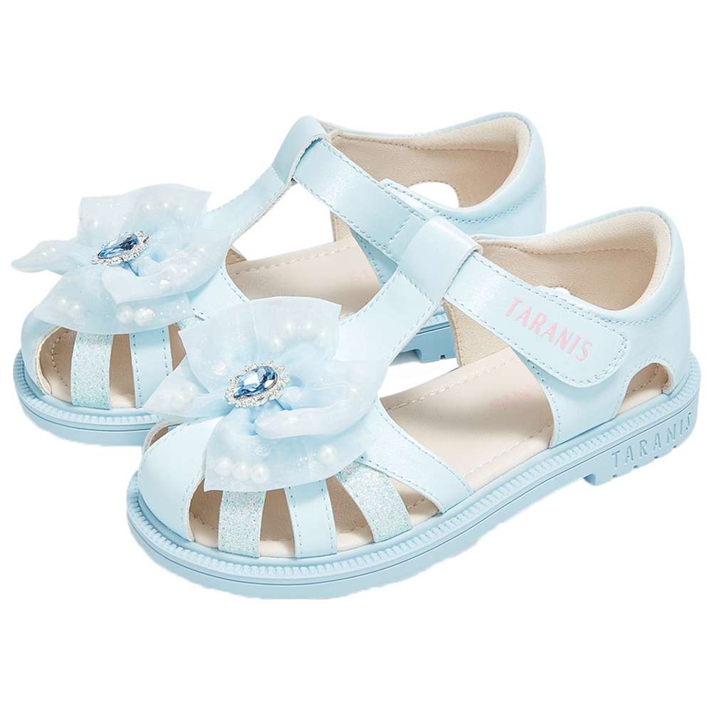 Taranis Girl's Synthetic Leather & Rubber Sandals - Blue