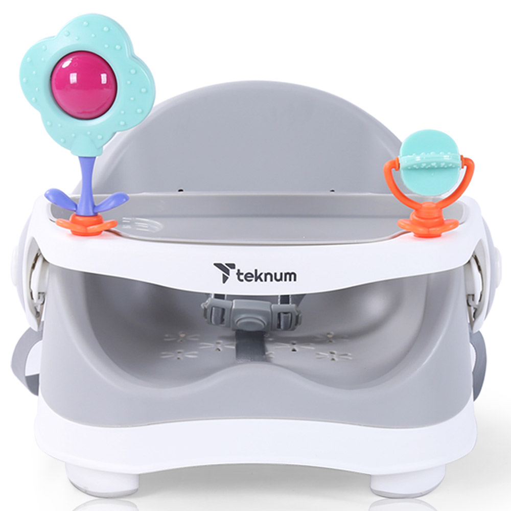 Teknum Portable Booster Chair - Grey