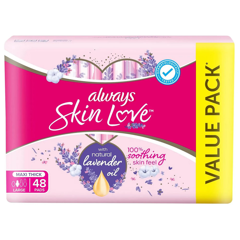 أولويز- فوط نسائية بنعومة القطن سميكة- 48 قطعة
