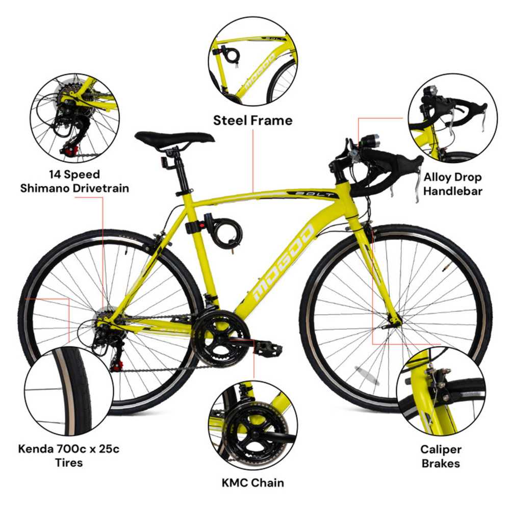 Mogoo - Bolt Racing 700C - Yellow