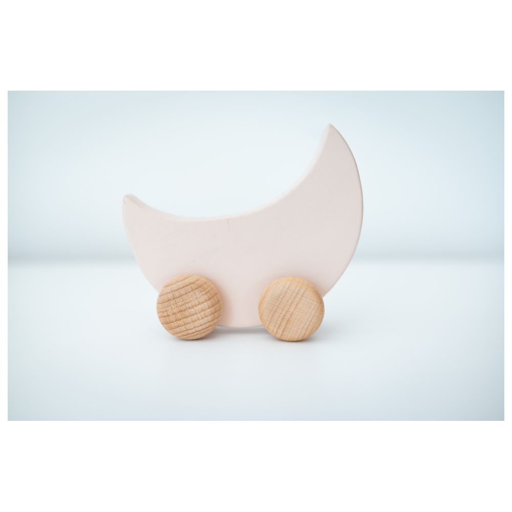 Birch and Bug - Wooden Moon Sky Roller Toy