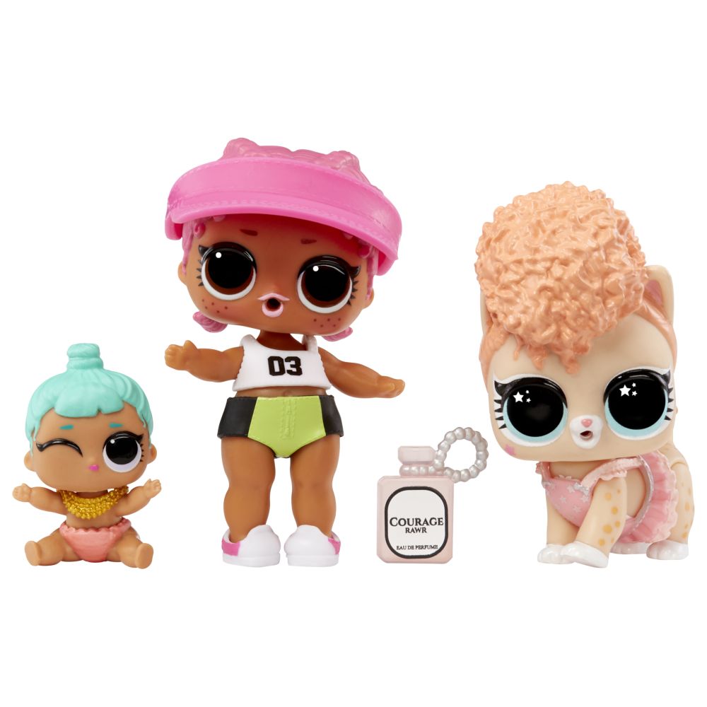 L.O.L Surprise - Spike With Kitty & Lil Genie Doll Playset - 3pcs
