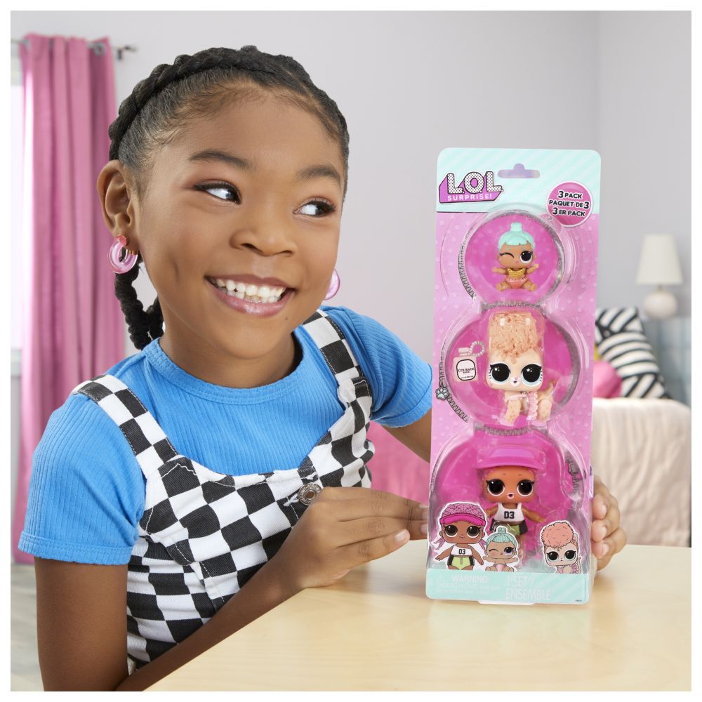 L.O.L Surprise - Spike With Kitty & Lil Genie Doll Playset - 3pcs