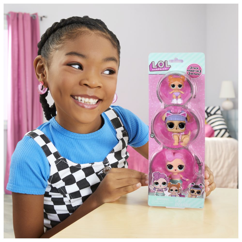 L.O.L Surprise - Waves With Kansas K9 & Lil Beats Doll Playset - 3pcs