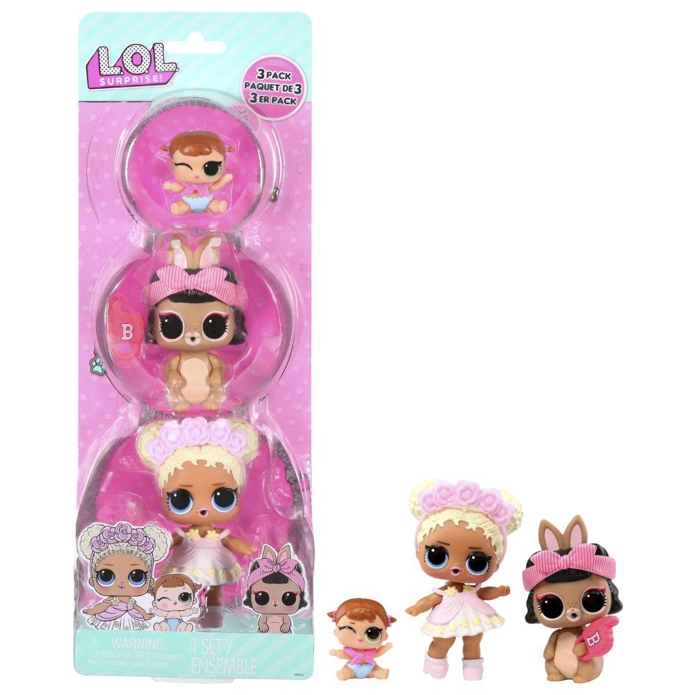 L.O.L Surprise - Flower Child Doll Playset - 3pcs