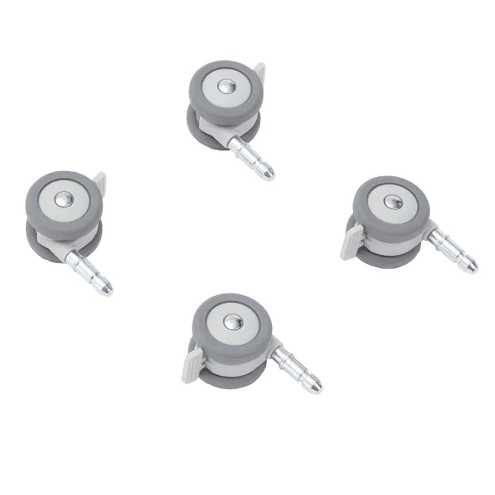 Tutti Bambini Cozee Crib Castors Set - Grey - Pack of 4