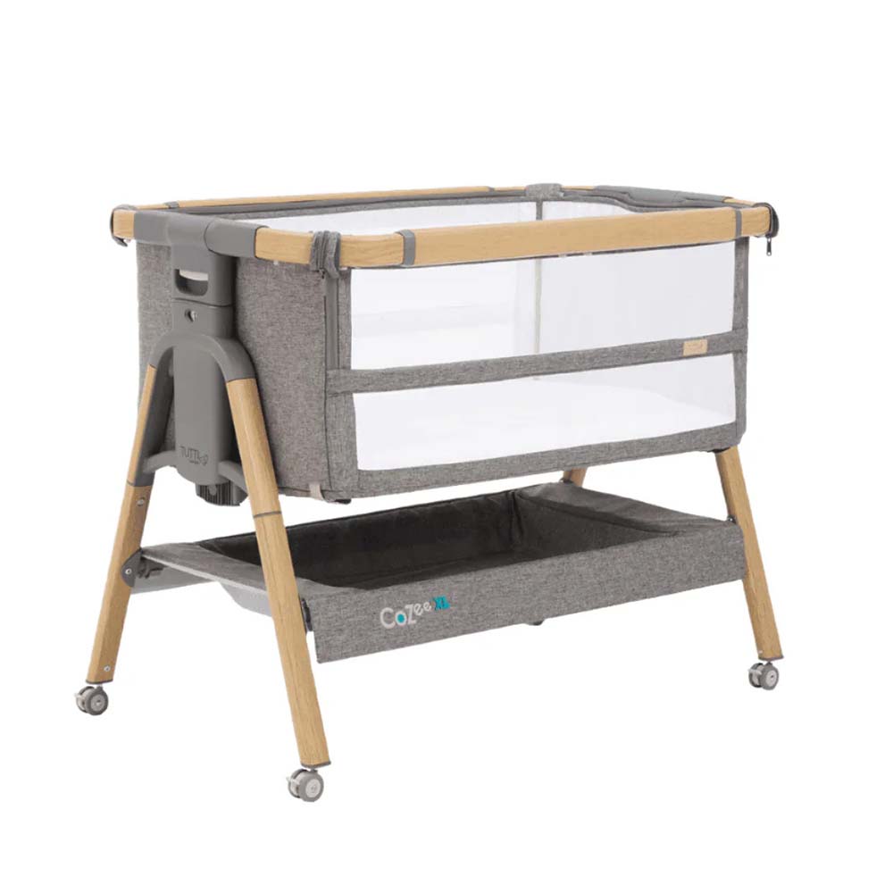 Tutti Bambini Cozee Crib Castors Set - Grey - Pack of 4