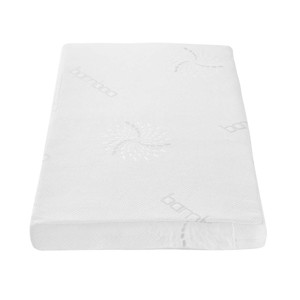 Tutti Bambini - Natural Coir Fibre Cot Bed Mattress - White - 70 x 140 cm