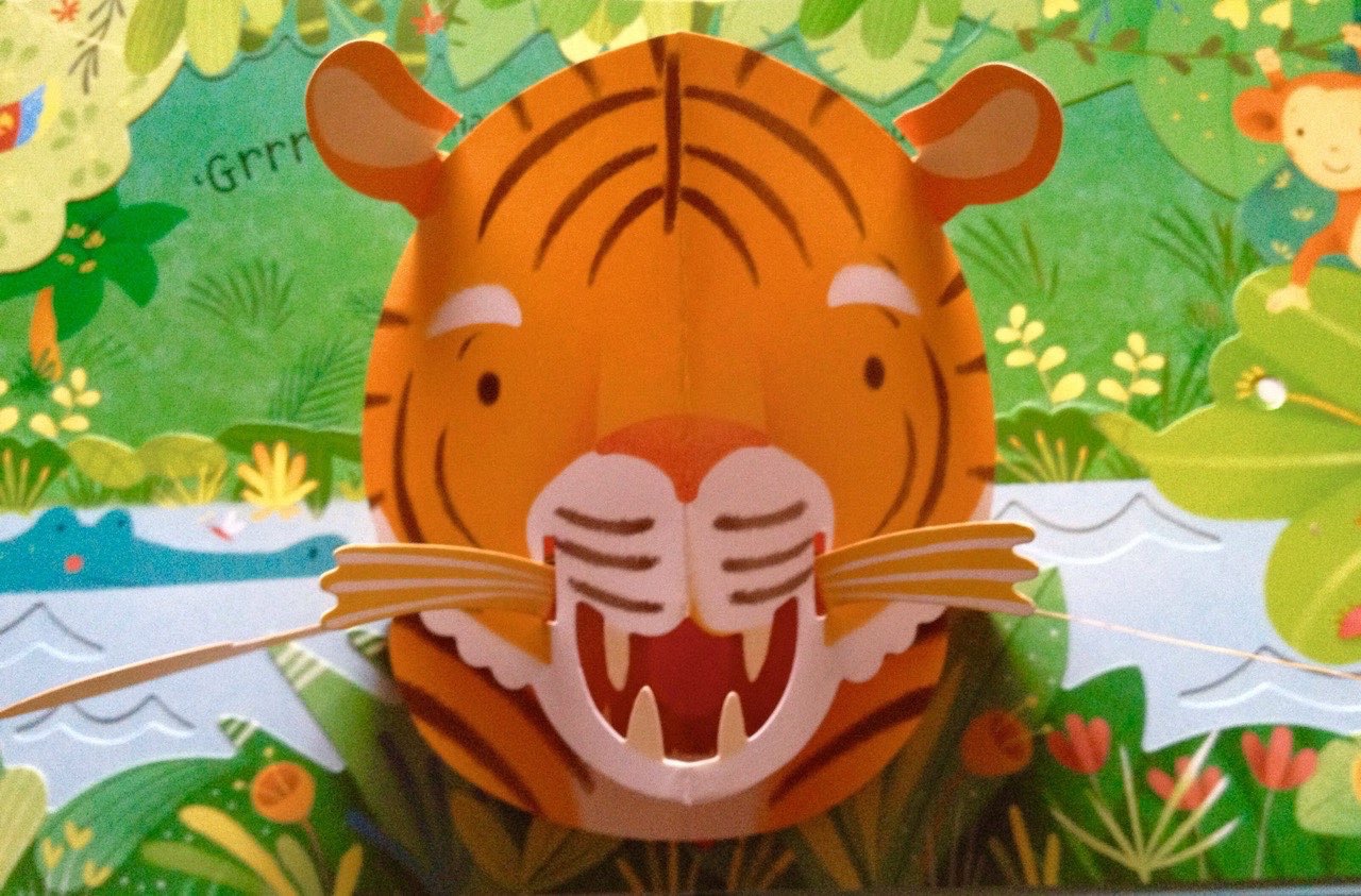 كتب أسبورن-  كتاب "Pop up Jungle"  