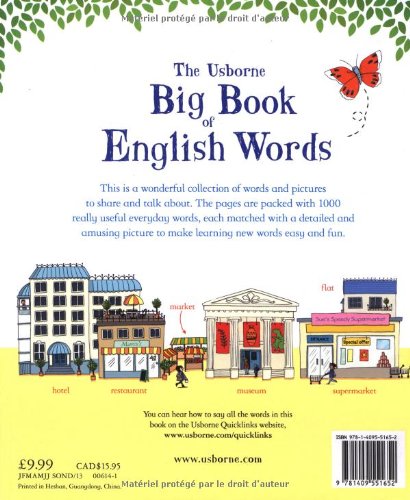 Usborne - Big Book of English Words