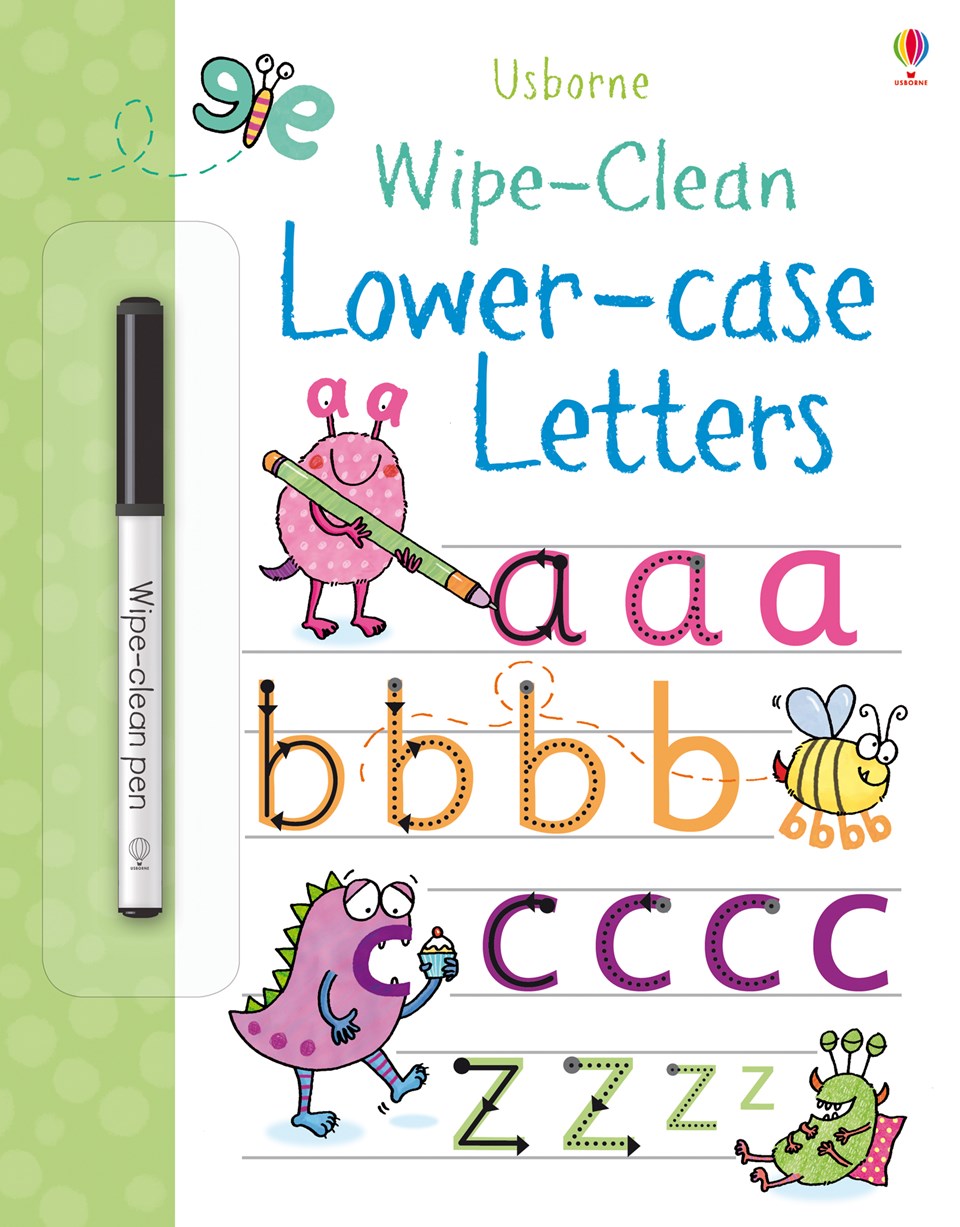 Usborne Books - Wipe-Clean Lower-Case Letters