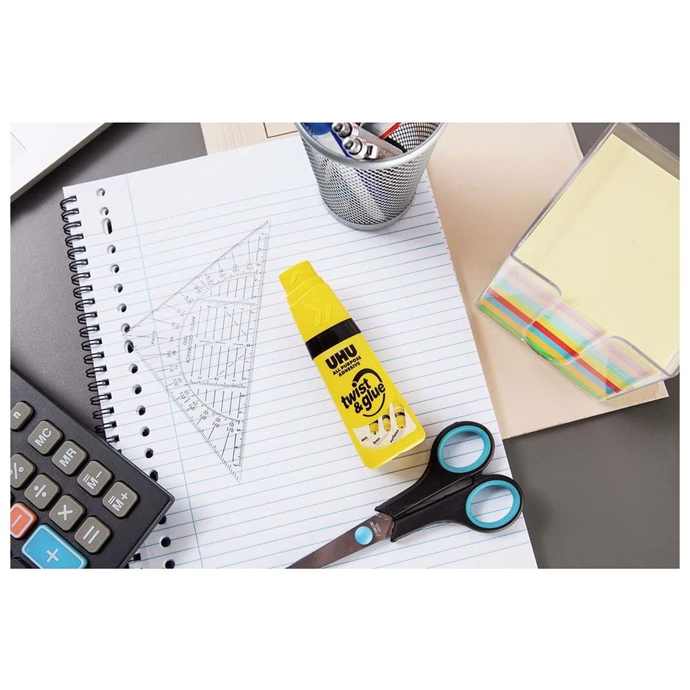Uhu - Twist & Glue All Purpose Adhesive - Clear - 35 ml