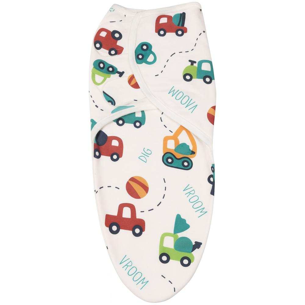 Luvlap - Cars Pattern Swaddle Wrap Blanket - Pack of 3
