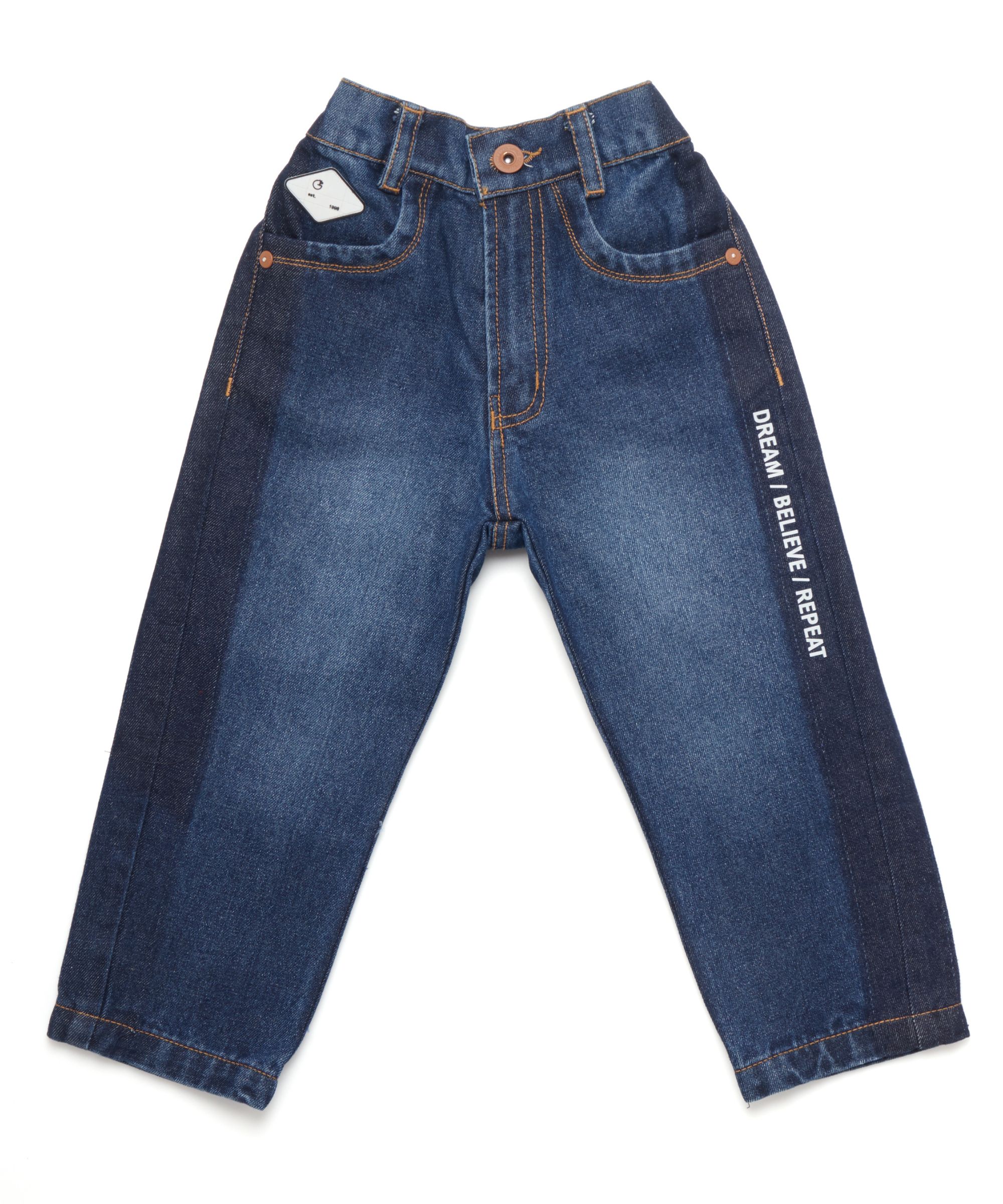 Little Kangaroos Boy Straight Fit Jeans - Dark Blue