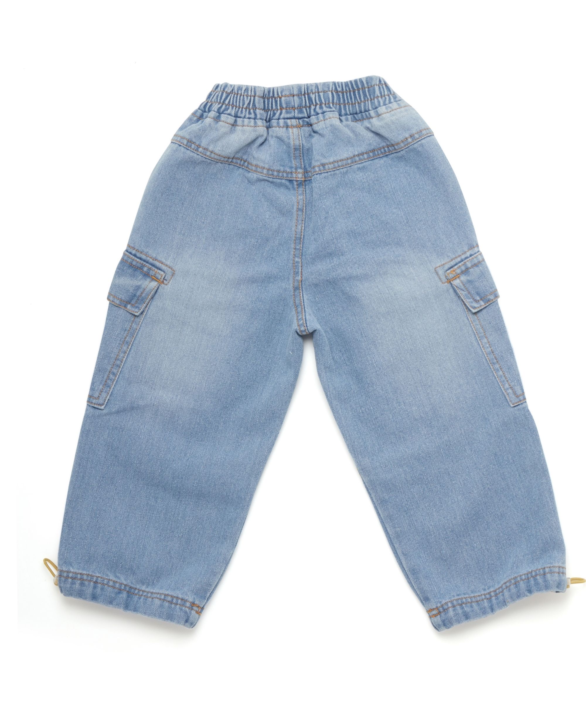 Little Kangaroos Boy Elasticated Denim Jeans - Light Blue
