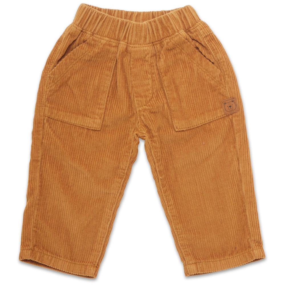 Little Kangaroos Elasticated Corduroy Jeans - Khaki