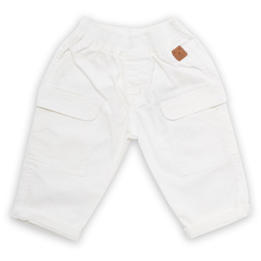 Little Kangaroos Fully Elasticated Jeans Natural - Denim