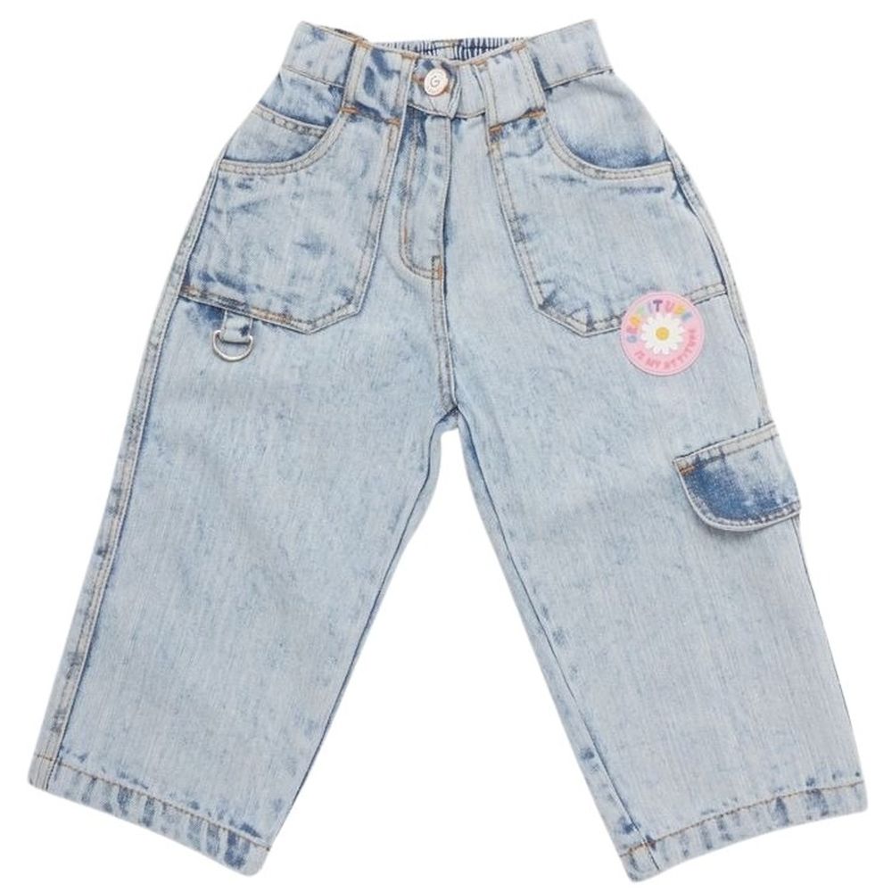Little Kangaroos Girl Denim Jeans - Light Blue