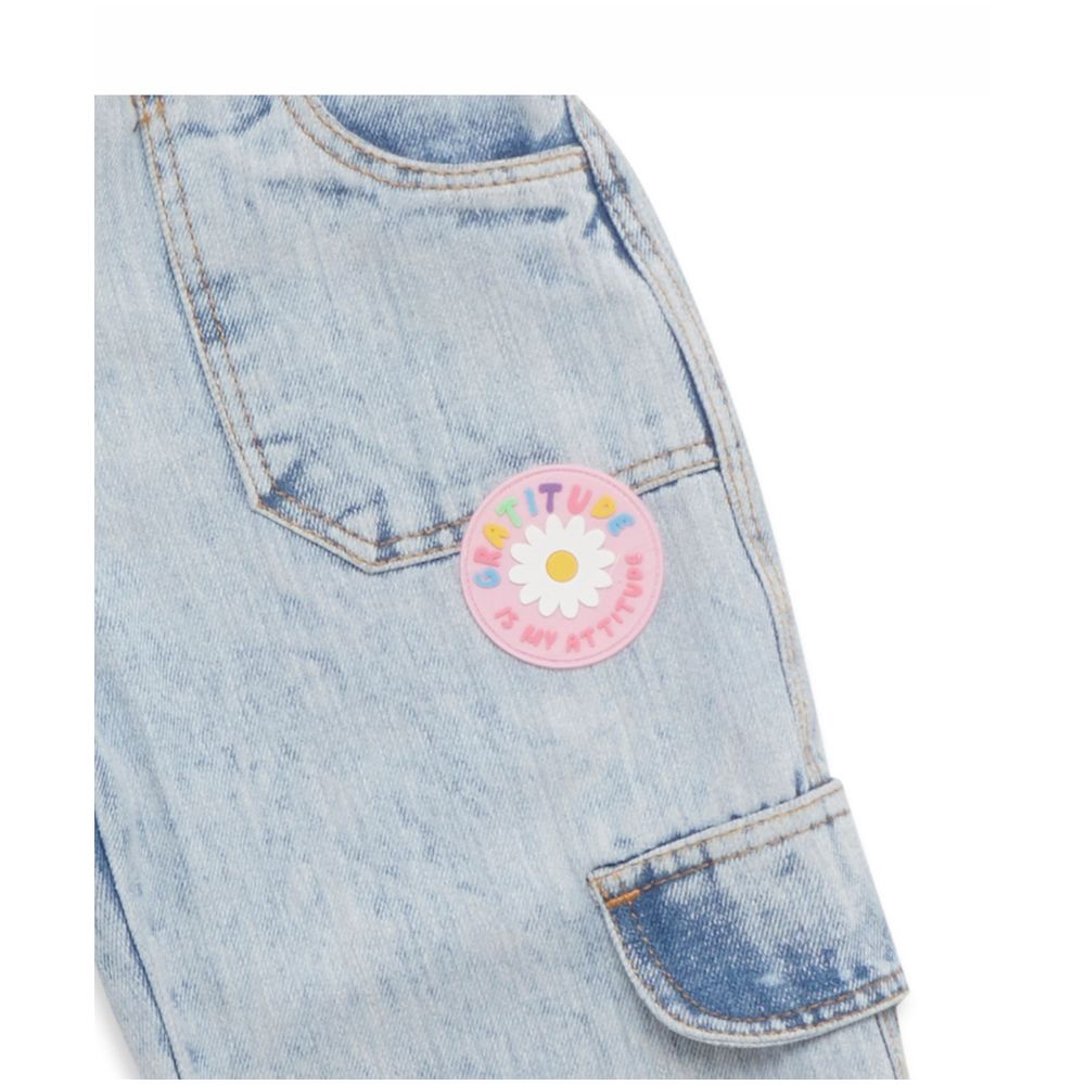 Little Kangaroos Girl Denim Jeans - Light Blue