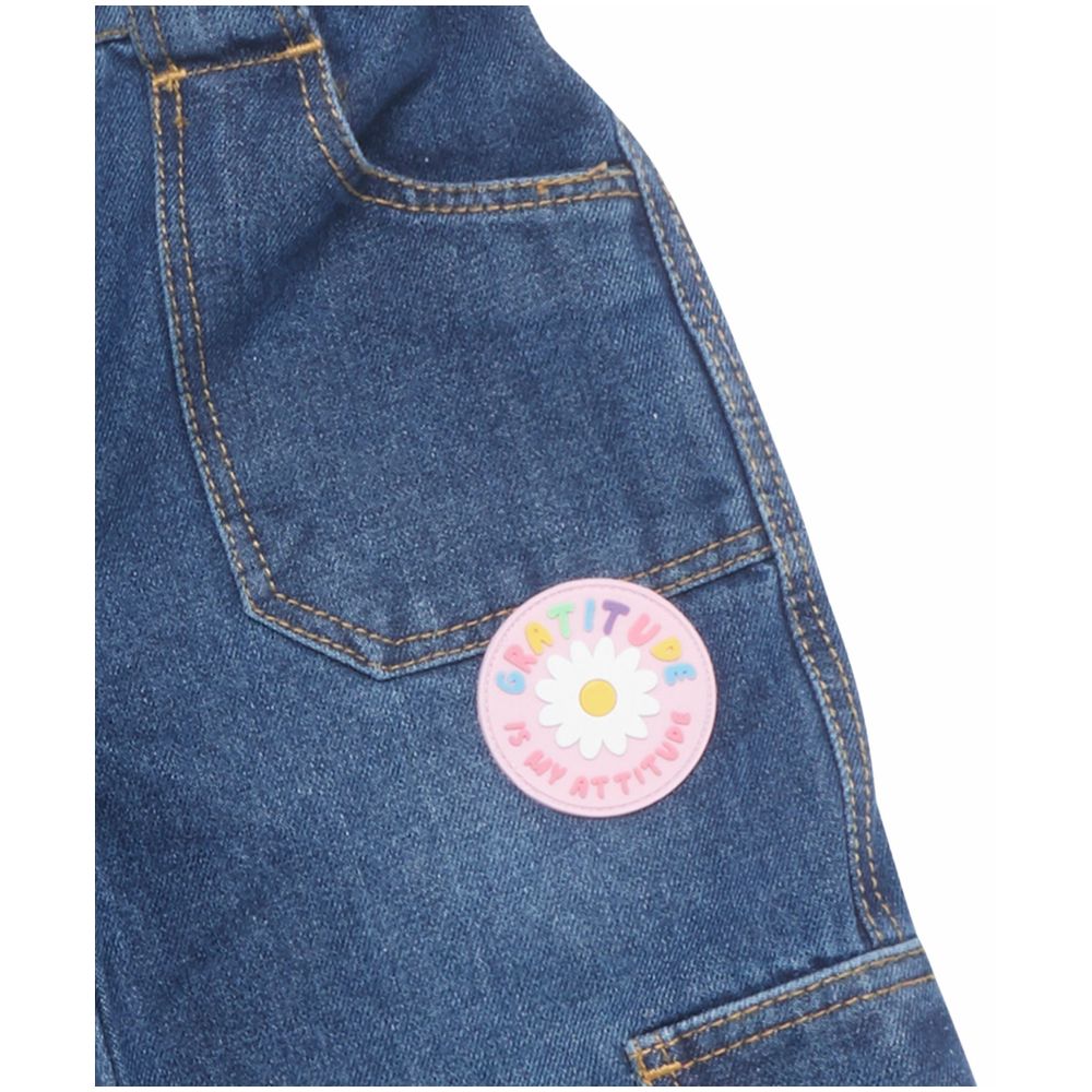 Little Kangaroos Girl Denim Jeans - Dark Blue