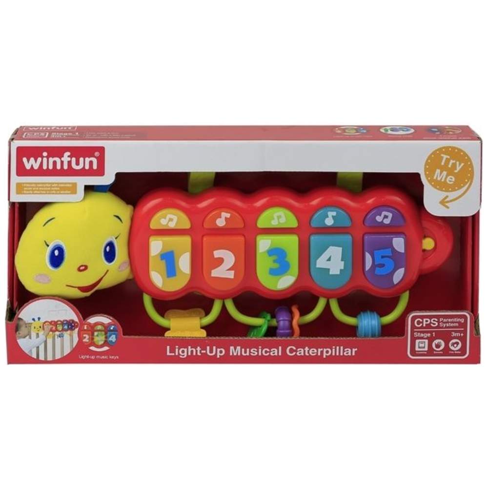 Winfun - Light Up Musical Caterpillar