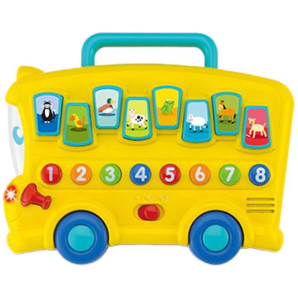 Winfun - Animal Sounds Bus - Yellow