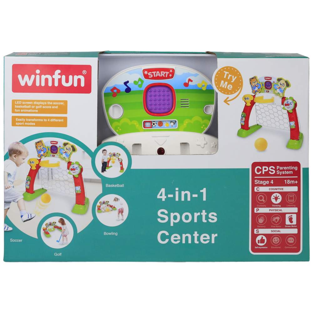 Winfun - 4-In-1 Sports Center Playset