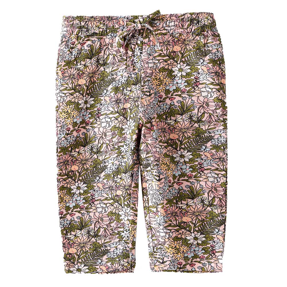Jelliene Girls Floral Soft & Comfortable Cotton Sweatpants