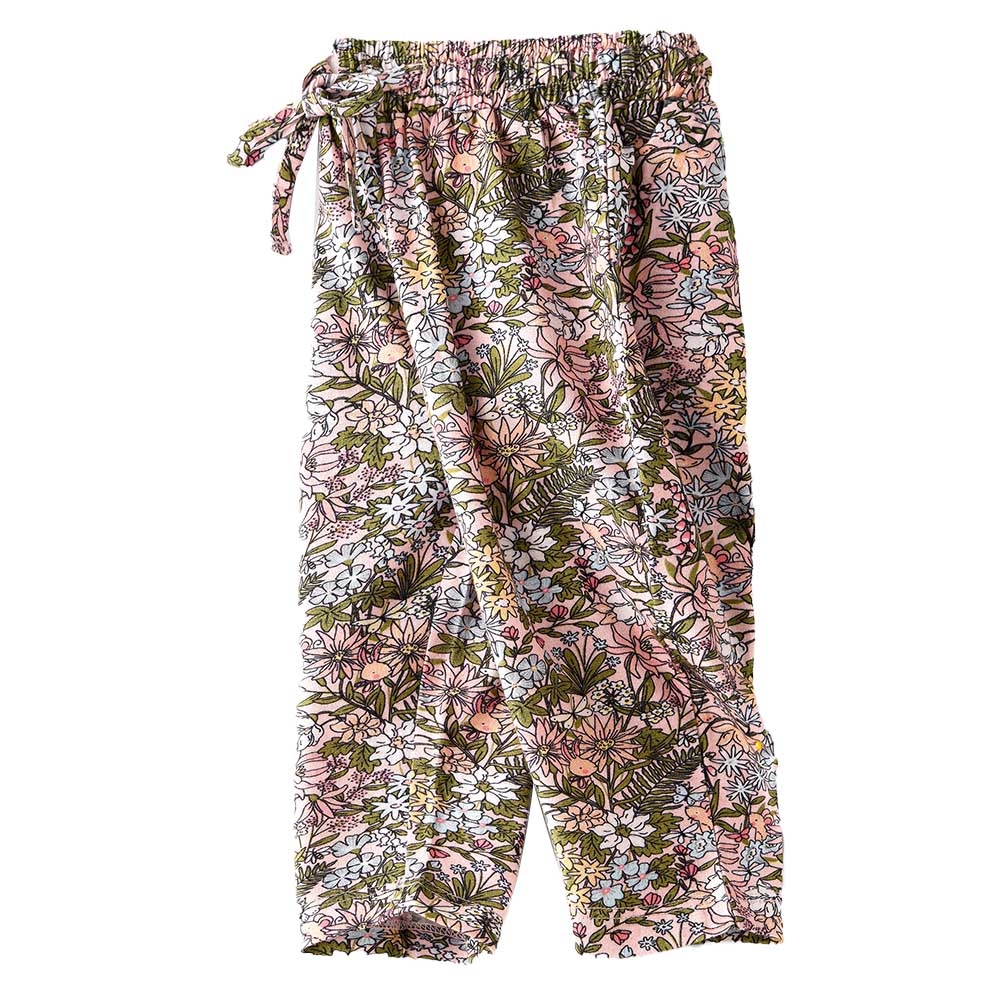 Jelliene Girls Floral Soft & Comfortable Cotton Sweatpants