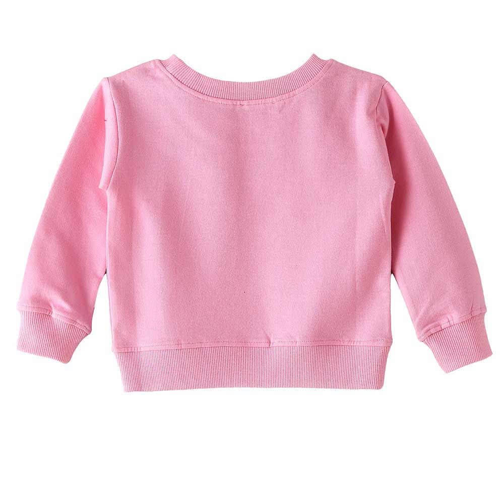 Jelliene Girls Soft & Comfortable Cotton Sweatshirt - Pink