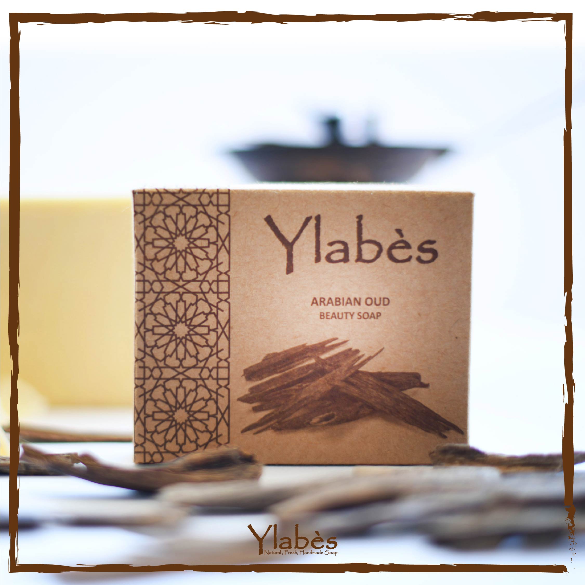 Ylabes - Arabian Oud Natural Organic Handmade Soap - 145g