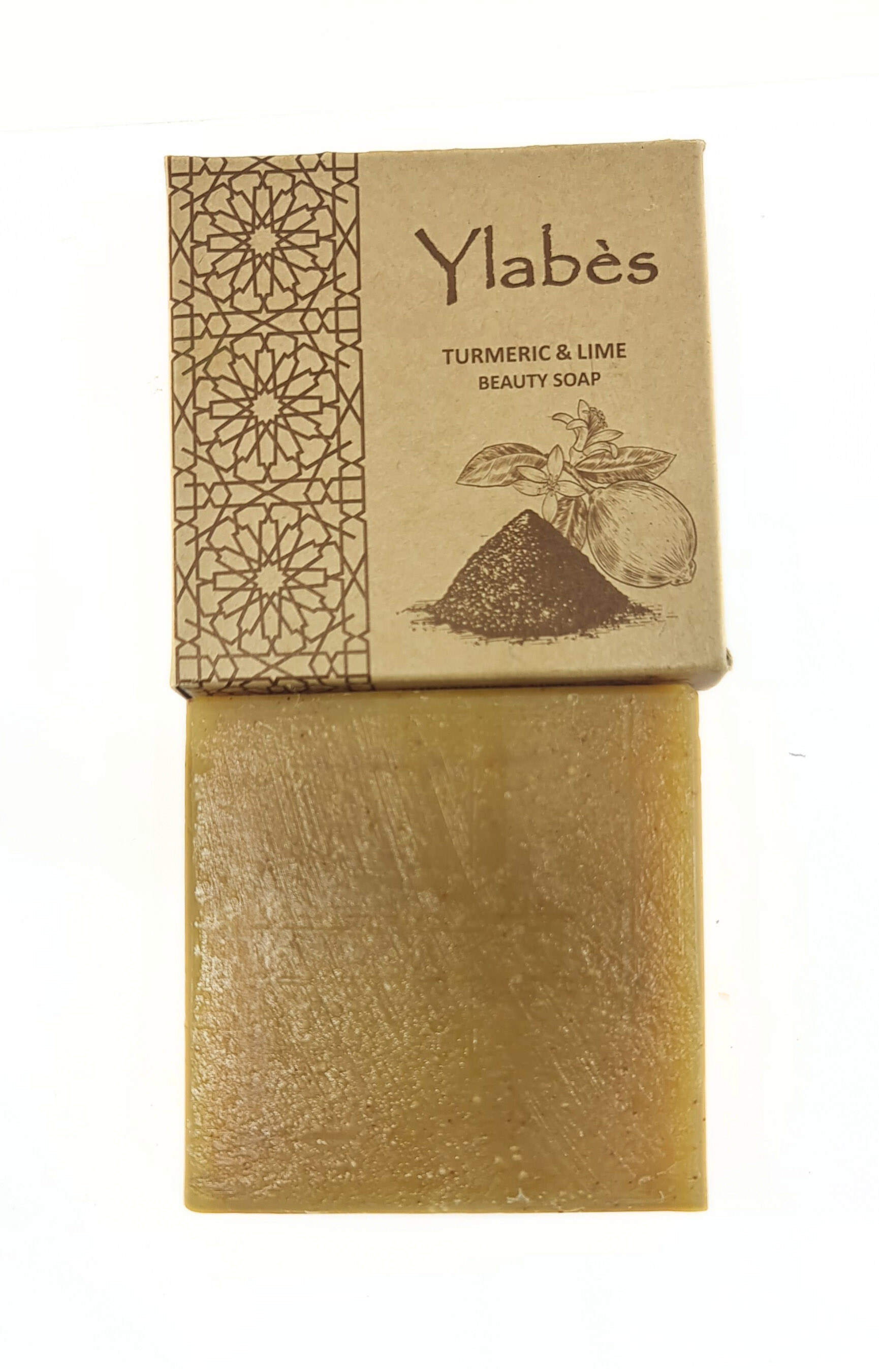 Ylabes - Turmeric & Lime Natural Organic Handmade Soap - 100g