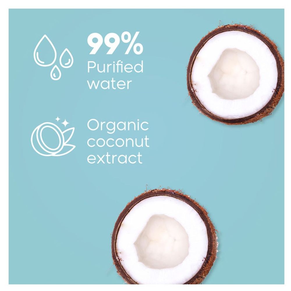 Kim & Kimmy - Coconut Wipes - 840 pcs - Pack of 12