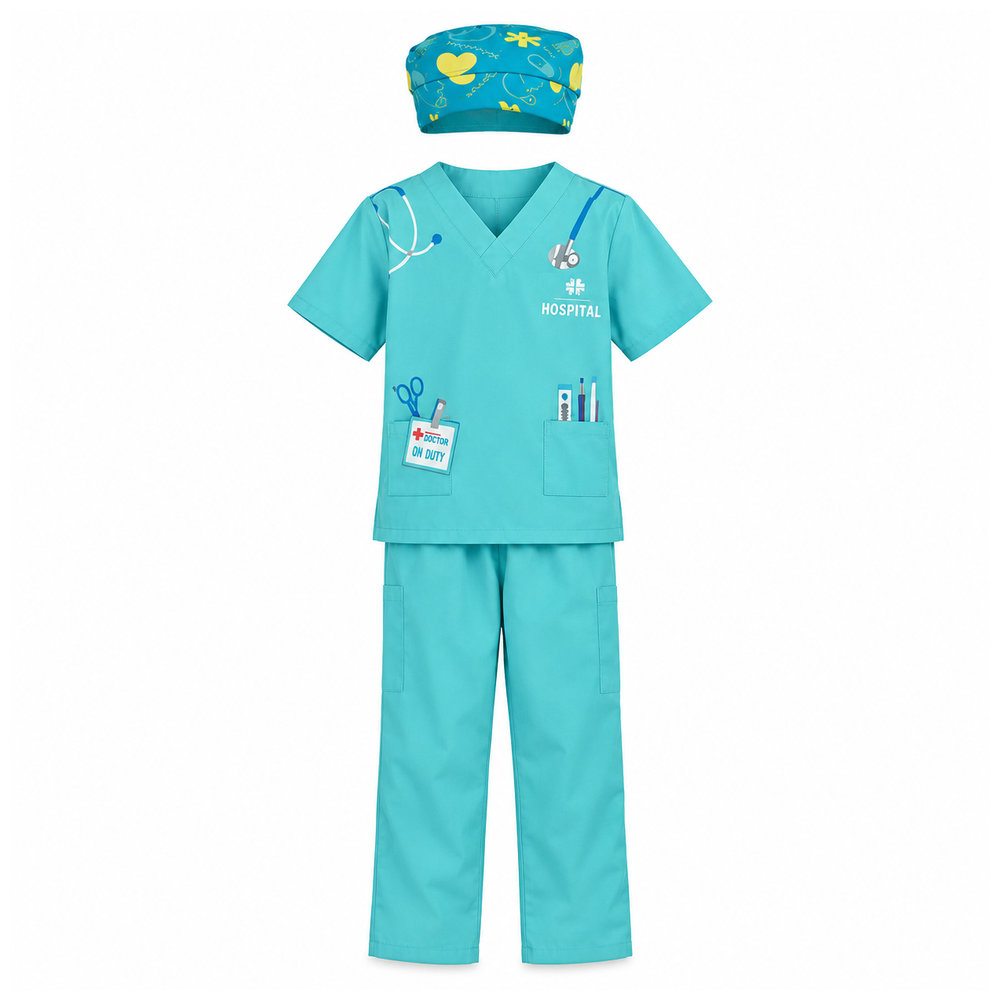 Mad Toys - Surgeon Professions Costume - Blue