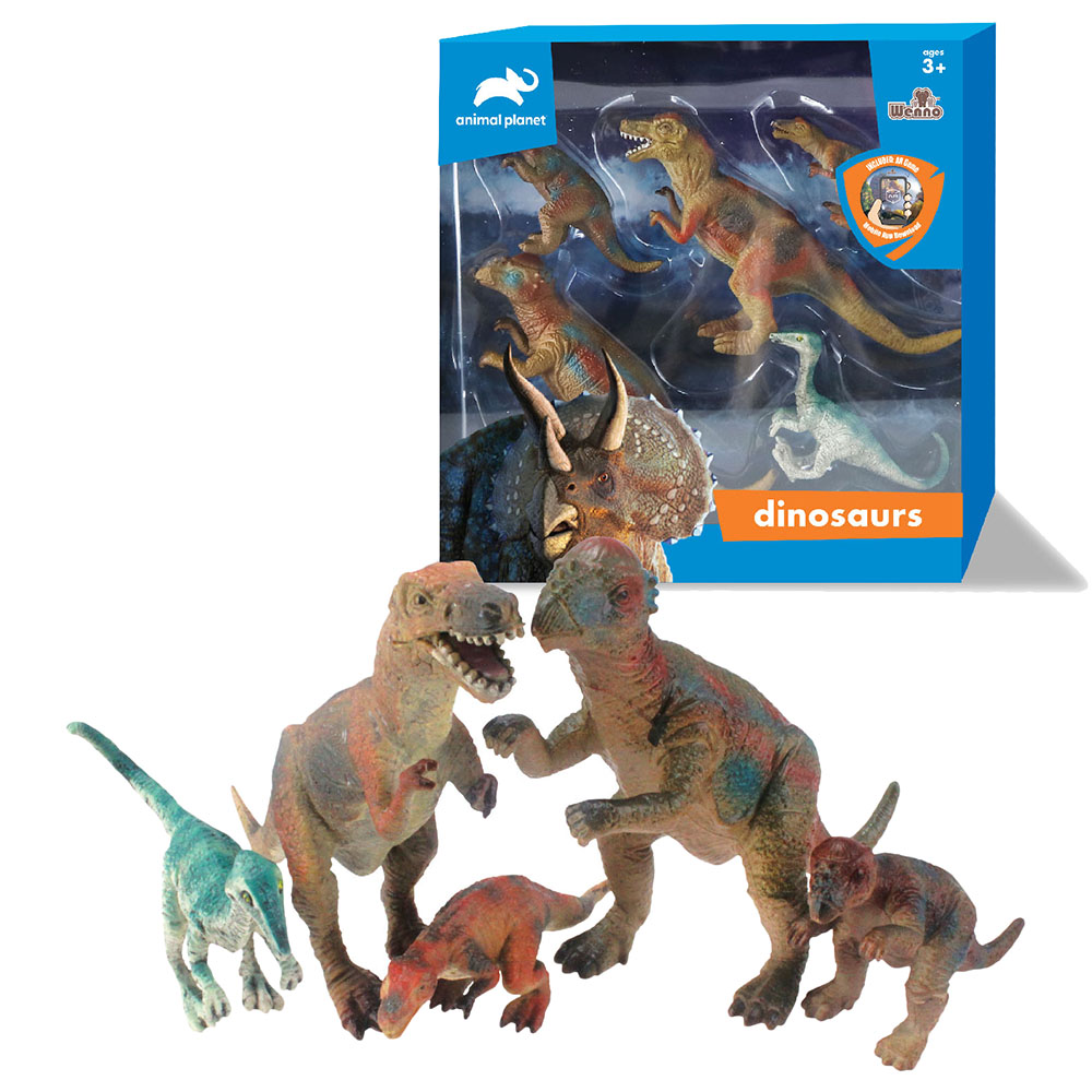 Wenno - Dinosaur In The Window Box - 5pcs