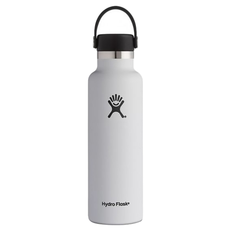 Hydro Flask - Vacuum Bottle With Standard Mouth - White - 620ml
