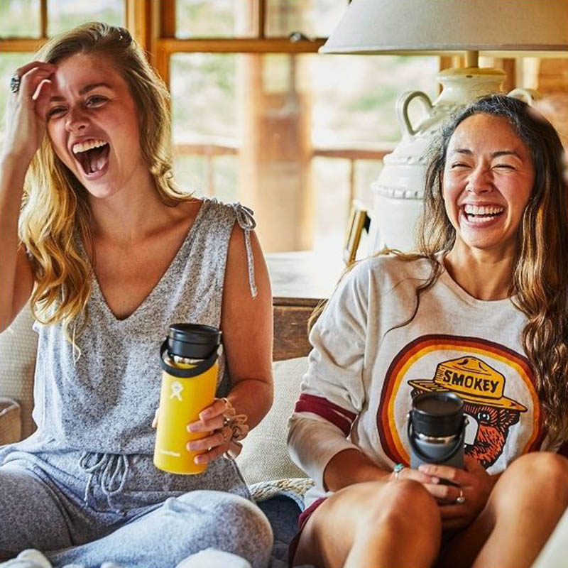 Hydro Flask - Vacuum Coffee Flask With Wide Mouth - Black - 470ml