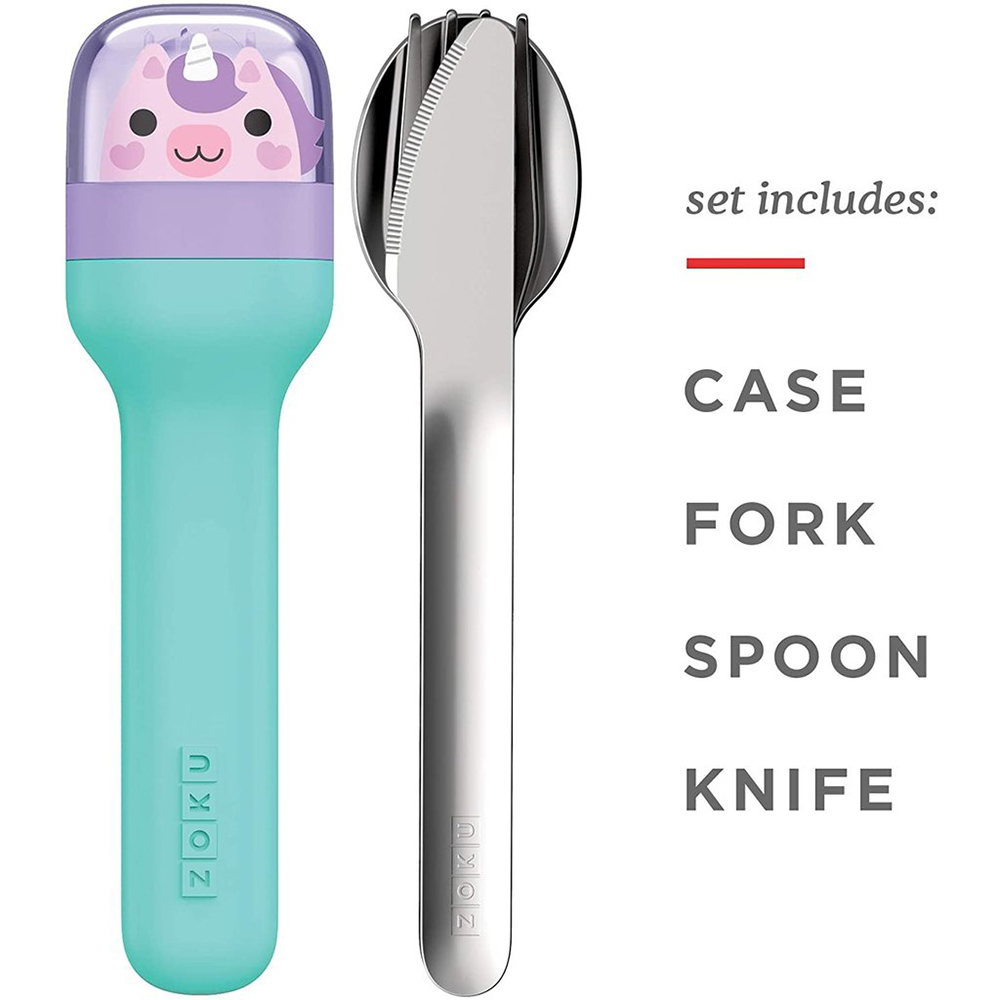 Zoku - Pocket Utensil Set - Unicorn