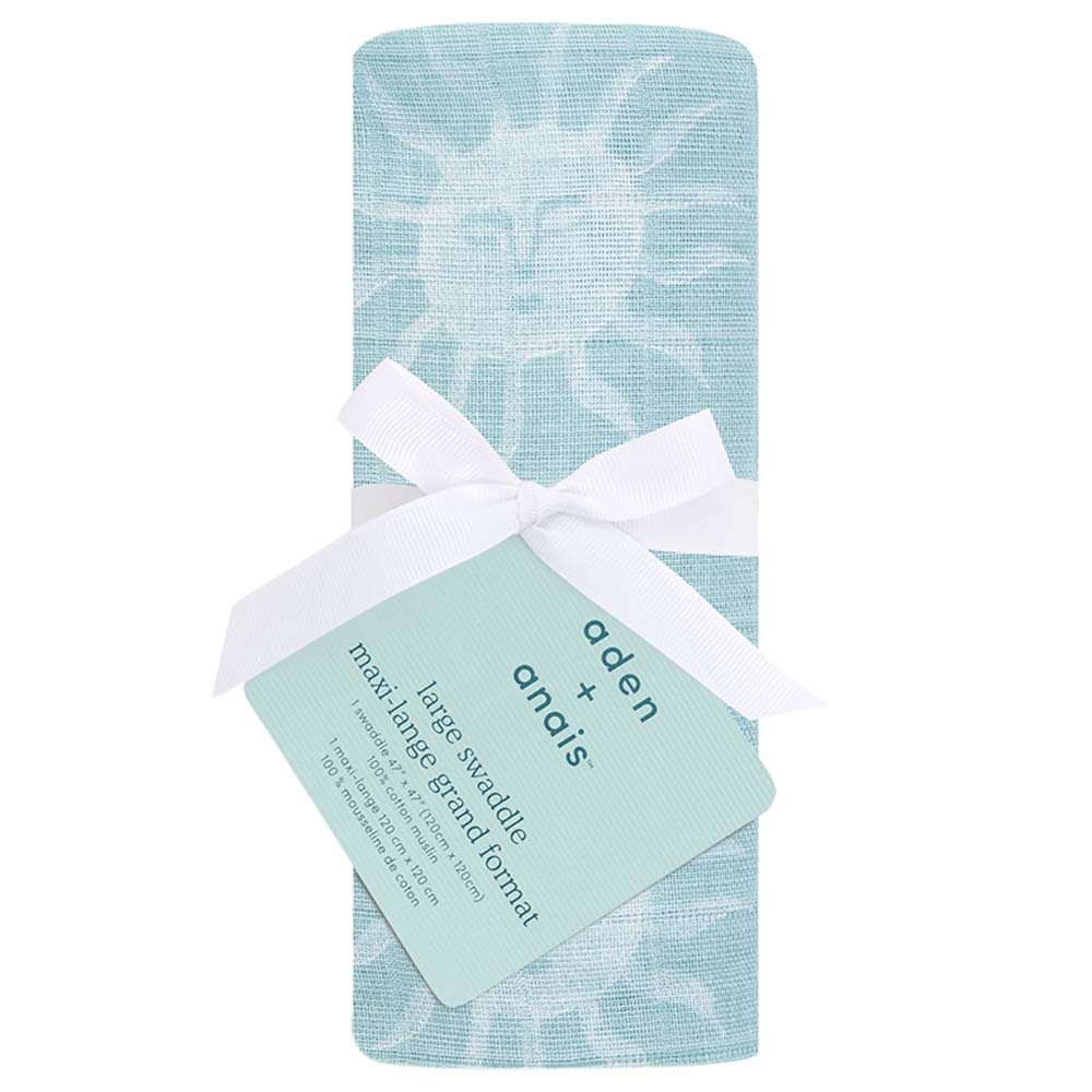 Aden + Anais - Cotton Muslin Large Swaddle - Blue