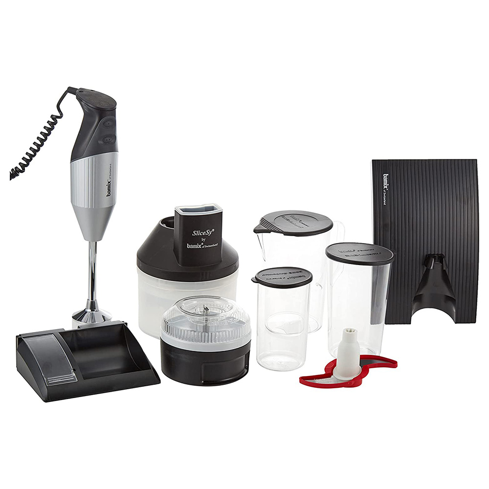 Bamix - Superbox Hand Blender Coated - Silver