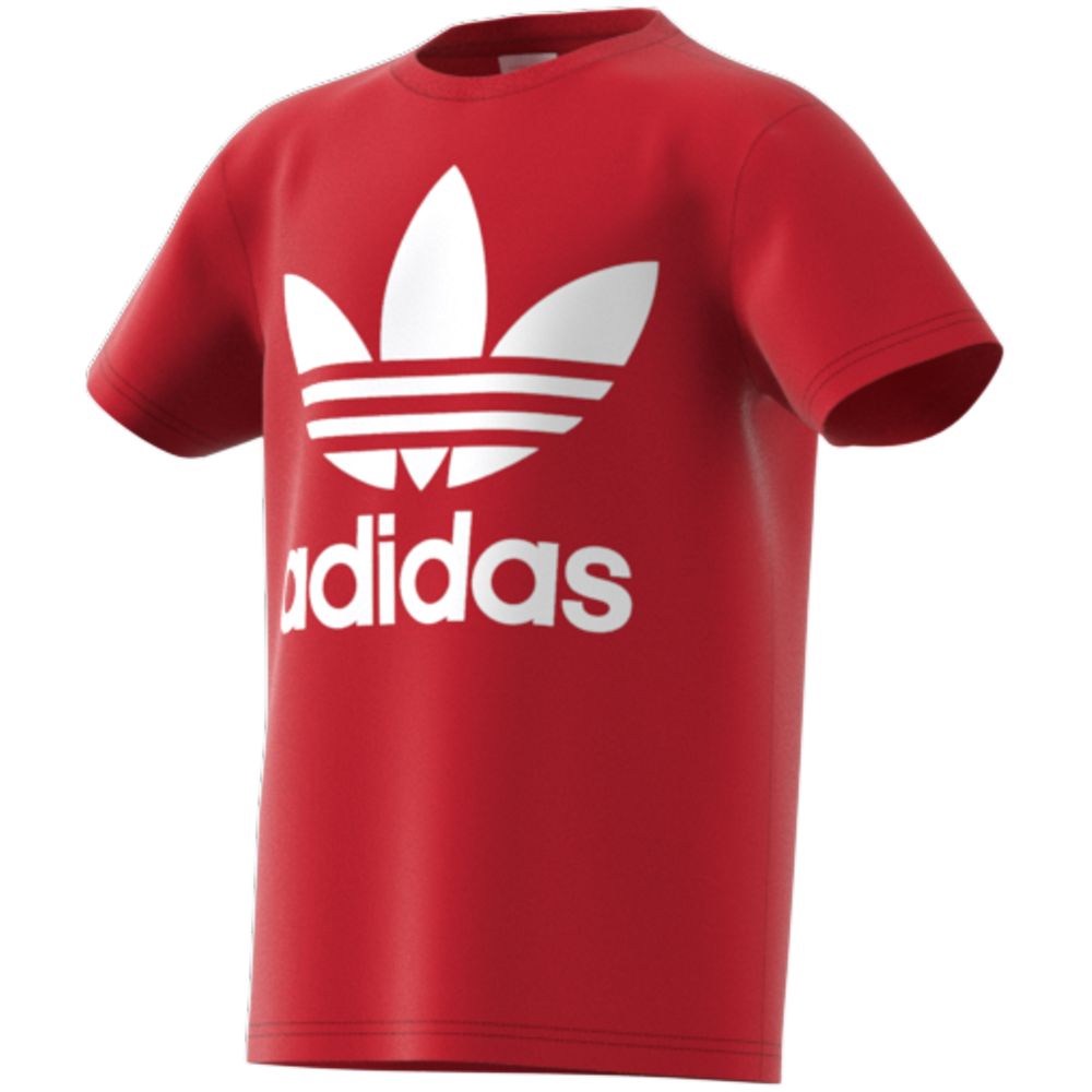Adidas Trefoil Logo T-Shirt - Red